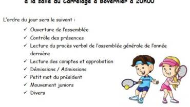 Convocation à l’assemblée générale